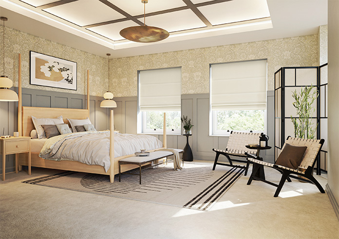 Hartford, Warm Grey - Roman Blind - Image 6